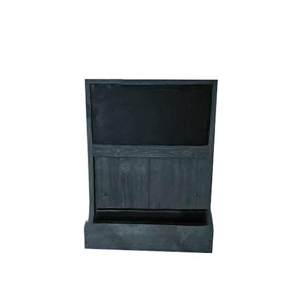 Parche Wall Mounted Chalkboard Planter, Black PA2812691 - main